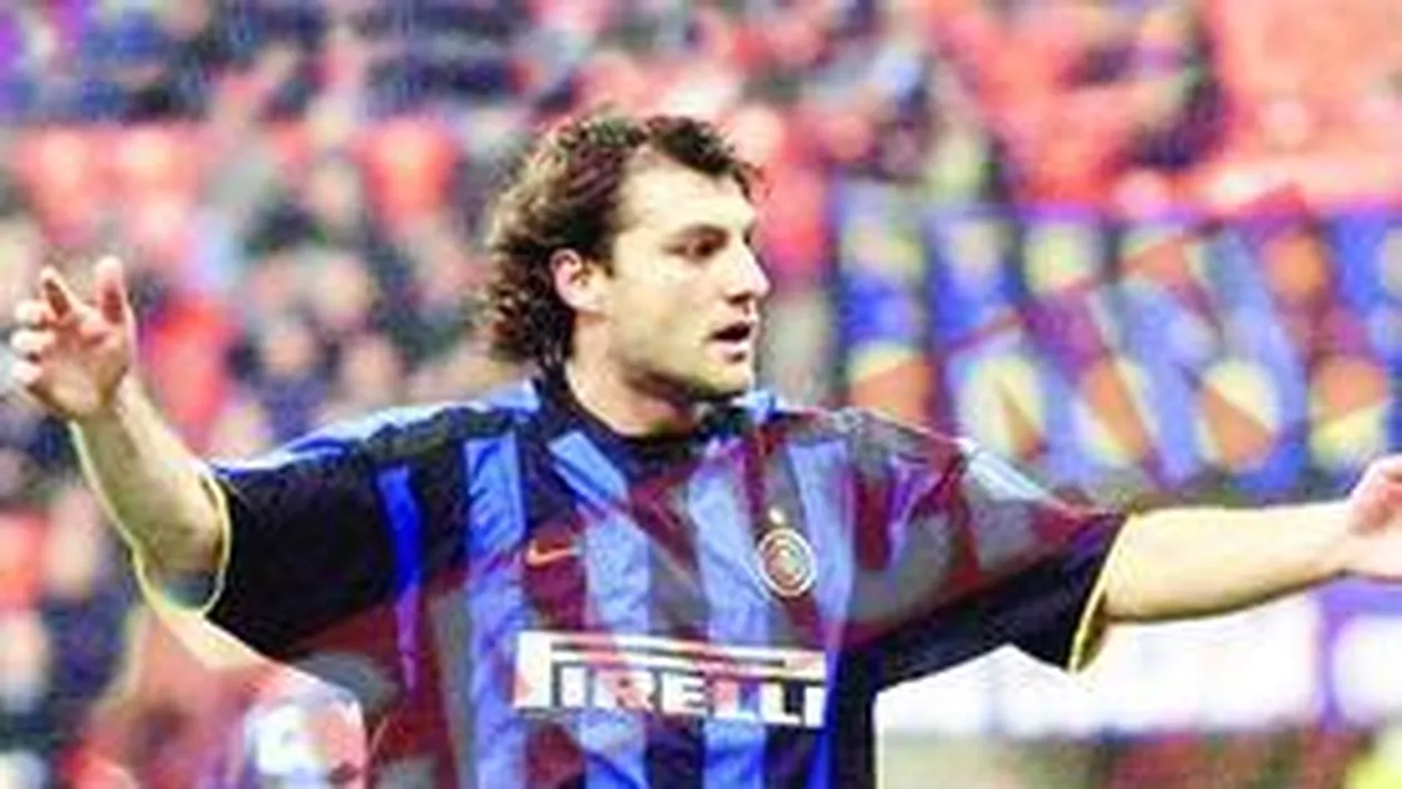 Celebrul Christian Vieri va juca la Steaua pe 1,5 milioane euro