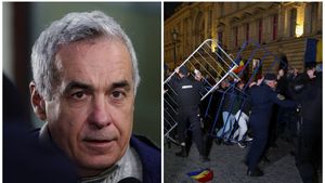 BEC a respins candidatura lui Călin Georgescu! La aflarea veștii, susținătorii lui s-au îmbrâncit cu jandarmii