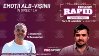 Ne pregătim de CFR Cluj - Rapid la EXCLUSIV RAPID, cu Schumi-gol, de la 17:30, LIVE, pe YouTube – ProSport