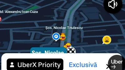 Cât a plătit un client Uber, pentru o cursă cu prioritate din București până în Chiajna