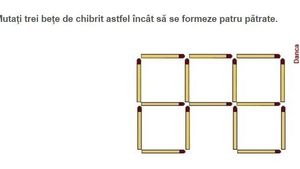 Crezi că eşti inteligent? Testul cu beţe de chibrit, care îţi pune IQ-ul la încercare