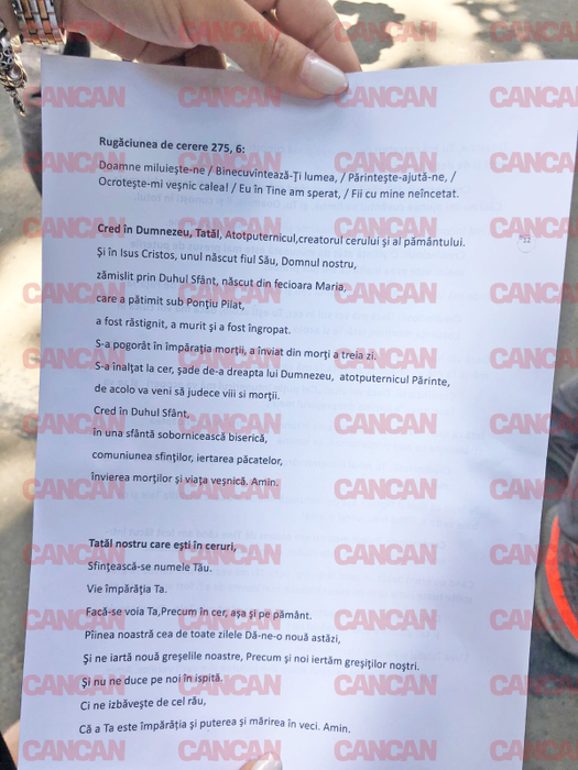 Rugăciunea rostită de apropiații lui Stephan Pelger, în memoria lui/ Foto: CANCAN.RO