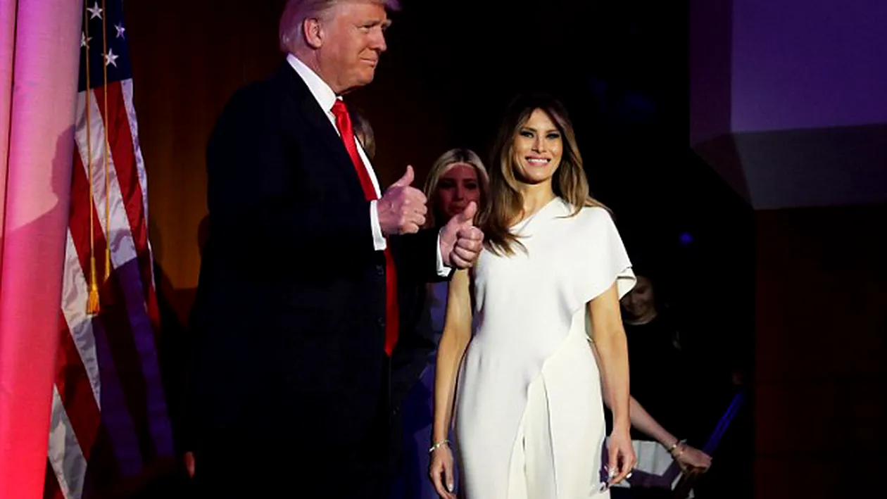 Melanie Trump a cheltuit o sumă colosală pe ţinuta pe care a purtat-o la prima apariţie în calitate de soţie a preşedintelui Americii