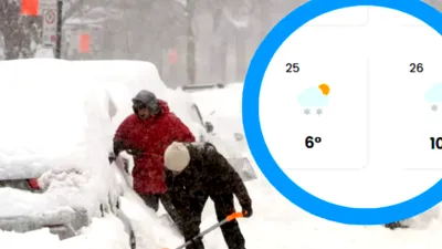 Meteorologii EaseWeather au schimbat prognoza: Se întorc ninsorile în România, începând cu data de 25 aprilie 2026