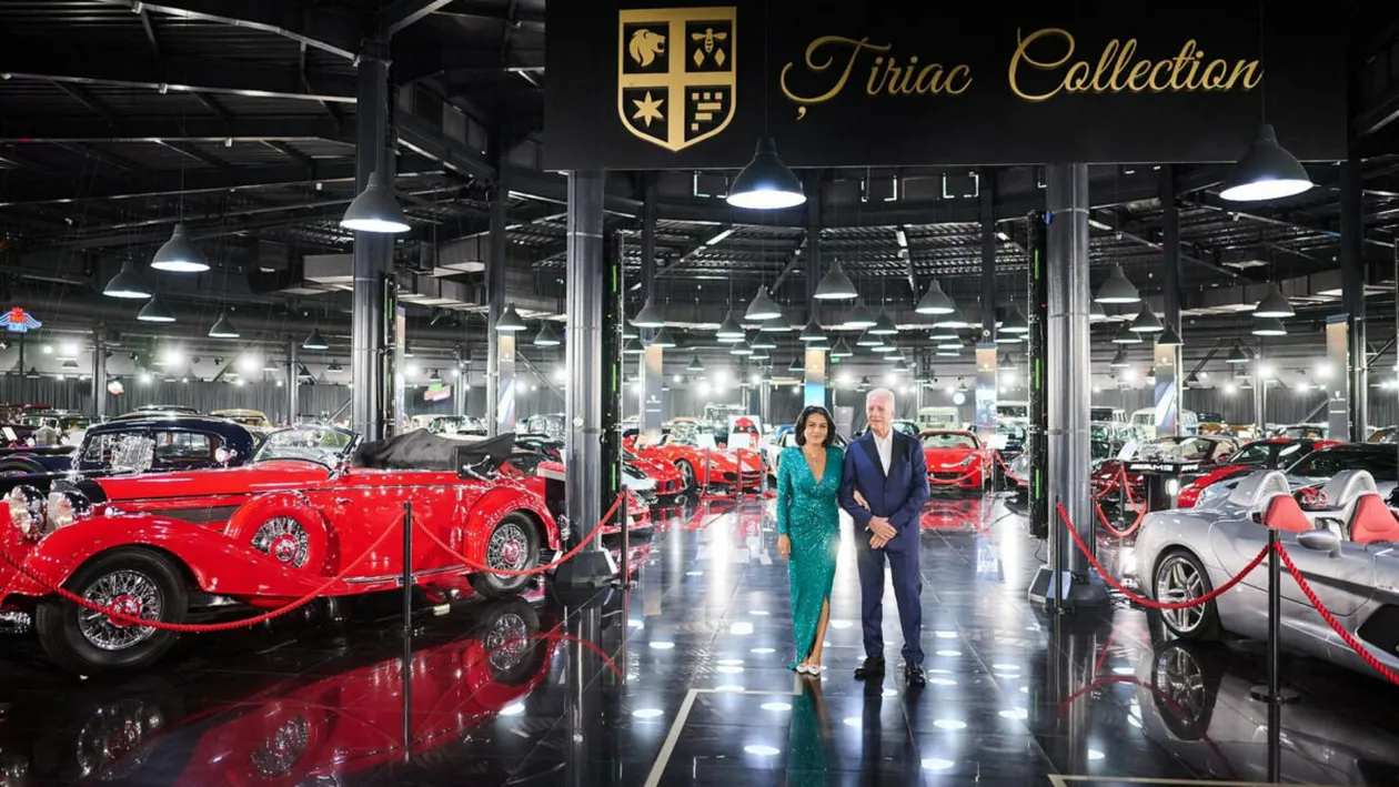 Piero Ferrari, acționar și vicepreședinte al renumitei companii auto Ferrari,  a vizitat astăzi galeria Țiriac Collection