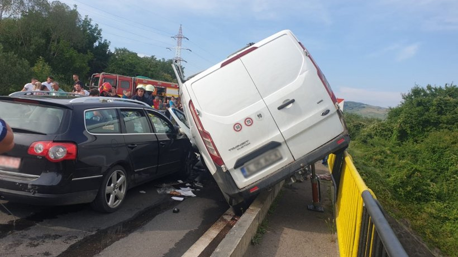 Accident rutier horror! O persoană a murit, alte patru au fost rănite