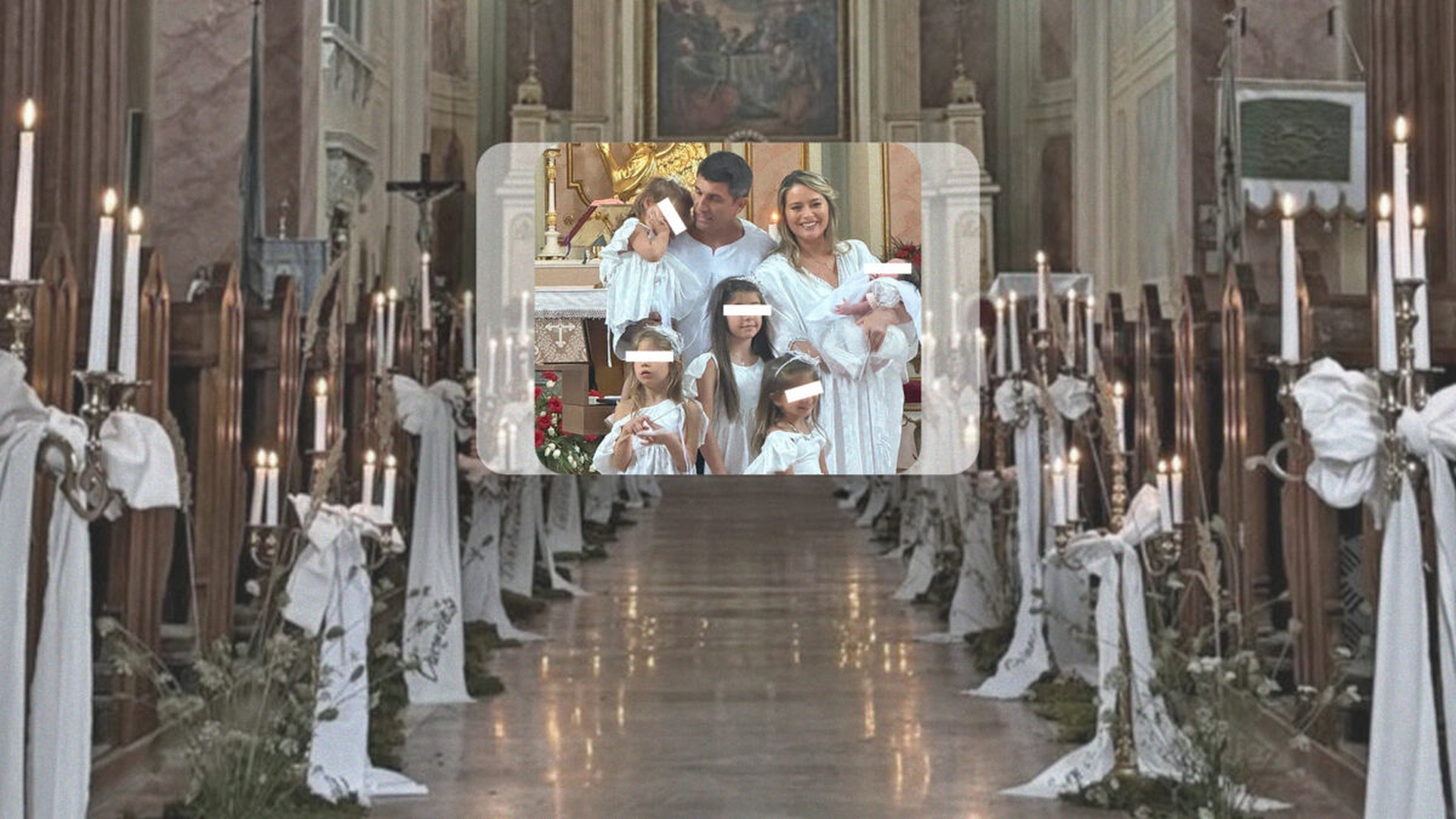 Laura Cosoi și-a creștinat cea de-a cincea fiică. Primele imagini de la botezul Ninei