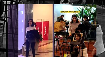 E, de departe, “one man show!”. Simona Pătruleasa arată impecabil, are grijă de copii și…