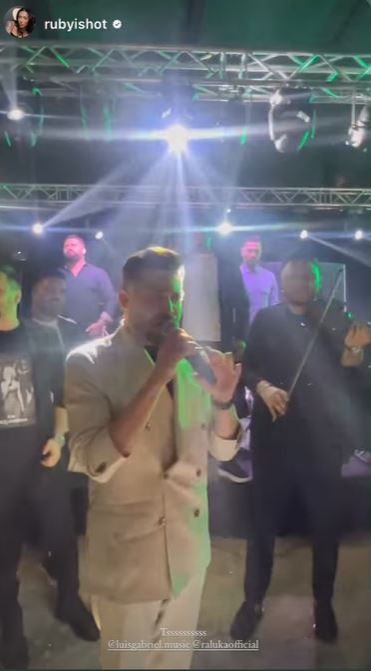 Luis Gabriel, show total la nunta lui Smiley cu Gina Pistol
