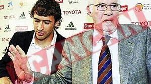 Raul nu-l uita pe Aragones