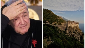 Gigi Becali, sunat de călugărul care a împușcat un român pe Muntele Athos. Ce l-a rugat preotul pe afacerist