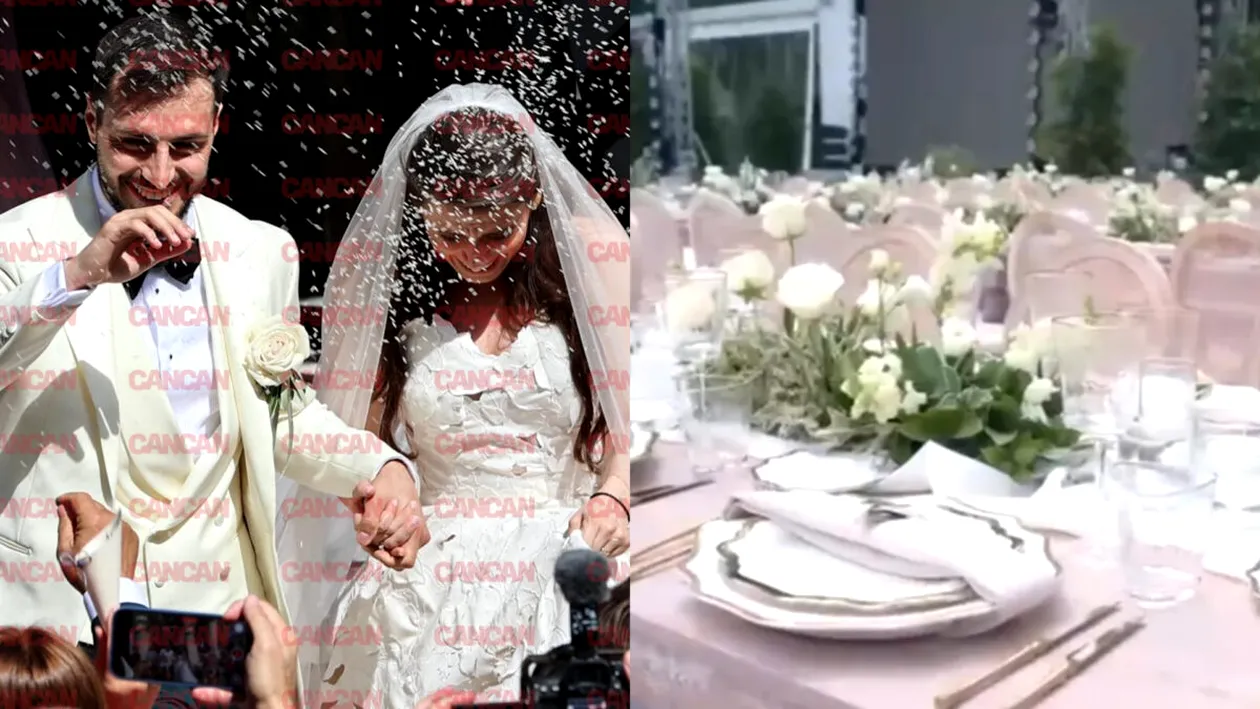 Meniu de lux la nunta Kirei Hagi. Ce mâncăruri speciale au servit invitații