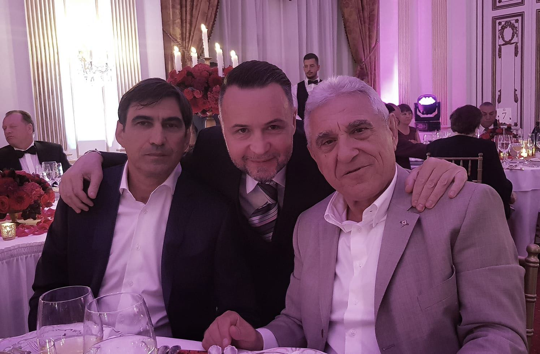 Victor Pițurcă și Giovanni Becali, invitați de marcă la nunta lui Cristi Borcea cu Valentina Pelinel