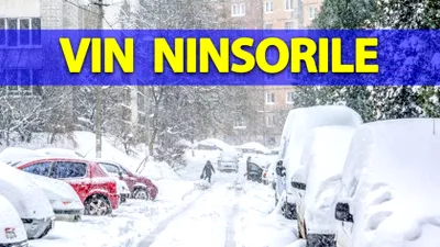 S-a modificat prognoza: Când vin ninsorile în România! E mai devreme decât credeam