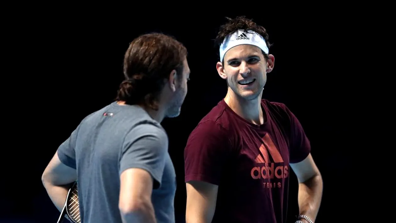 Tenis de pe altă planetă între Dominic Thiem și Novak Djokovic!