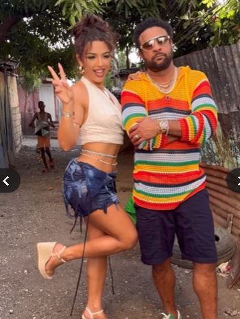 Lavinia și Shaggy/ sursă foto: Instagram