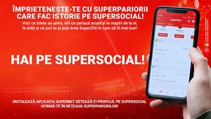 Cu SUPERSOCIAL de la Superbet pariezi și socializezi! Inspiră-te de la alții sau inspiră-i pe alții, folosind o singură aplicație de mobil!