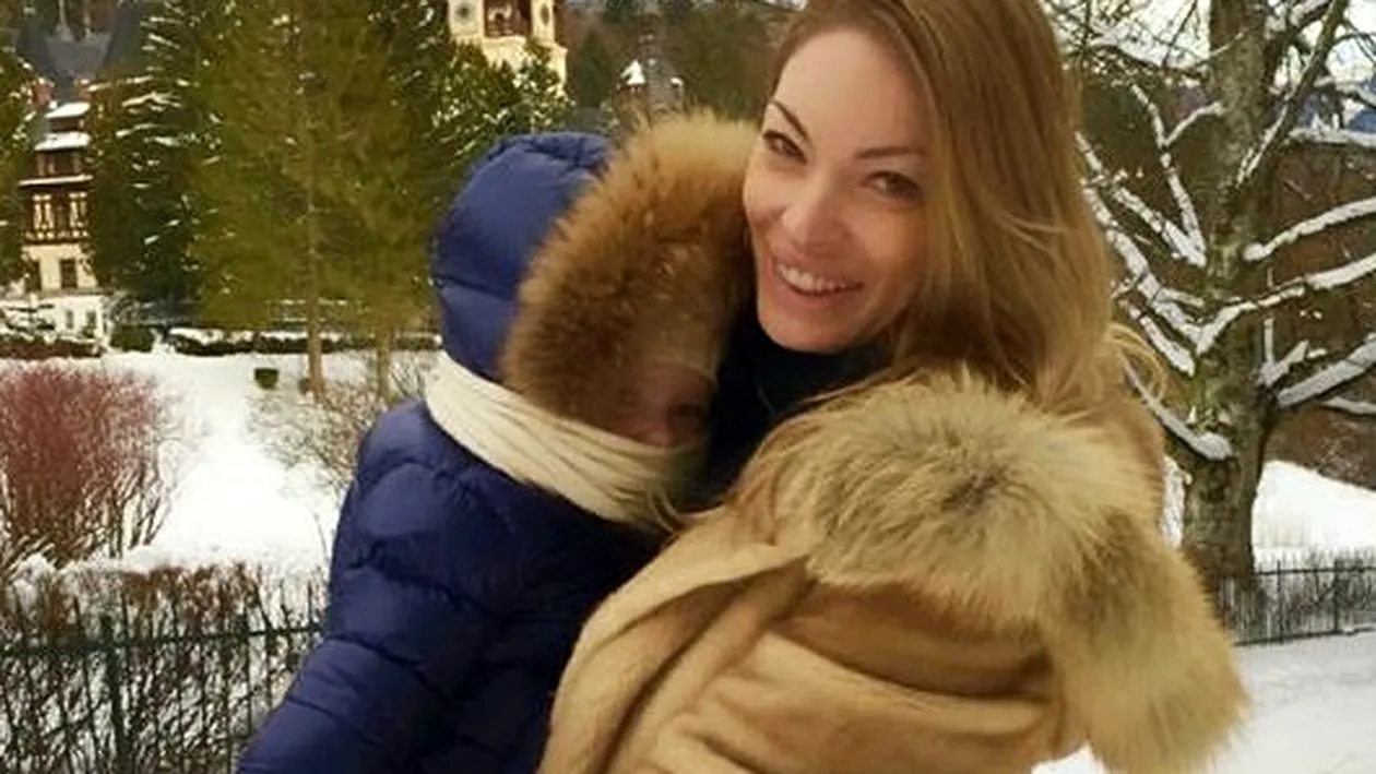 Valentina Pelinel nu-l mai ascunde! Cum arată la 8 luni fiul lui Cristi Borcea 