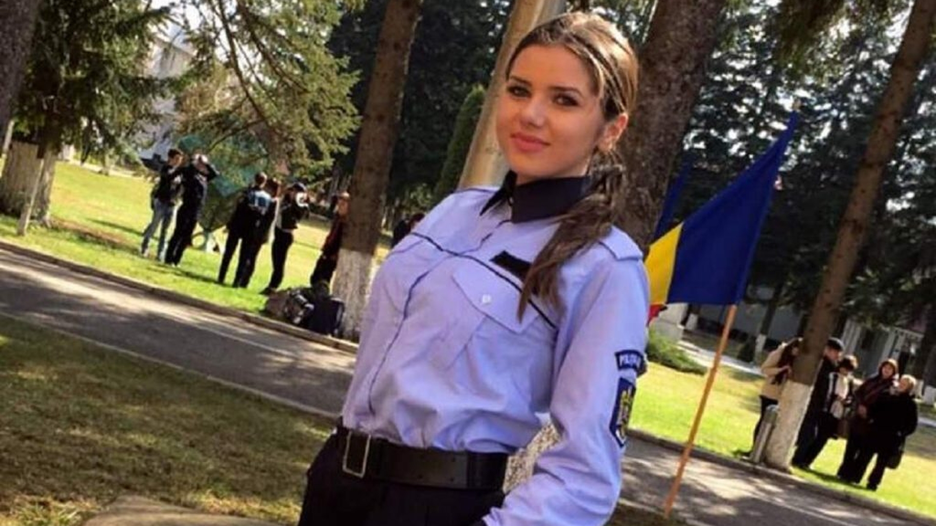 Ea este cea mai sexy polițistă din România! Cătălina a câștigat Miss Şcoala de Agenţi "Vasile Lascăr"