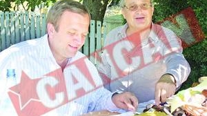 Dinescu Si Flutur au mancat mamaliga cu lapte