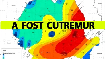 Cutremur mare în România! Seismul a avut loc sâmbătă, la ora 12:12