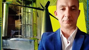 El e vâlceanul care a inventat „eoliana de casă”