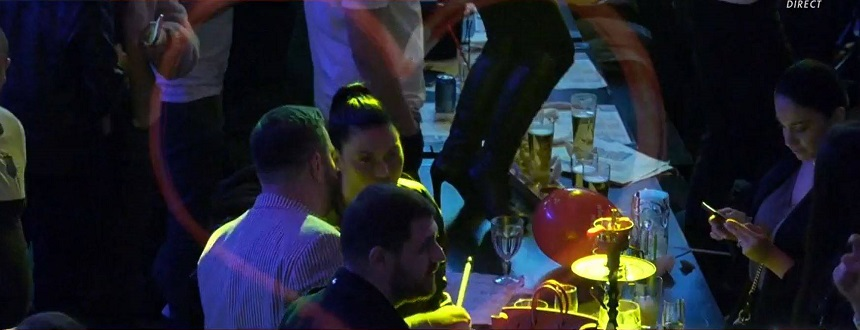 Florin Salam și Roxana Dobre s-au împăcat! Imagini tandre surprinse cu cei doi