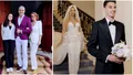 Monica Davidescu, Aurelian Temișan și fiica lor, eleganți și asortați la nunta Andreei Bălan: „Casă de piatră și sufletul plin de iubire”