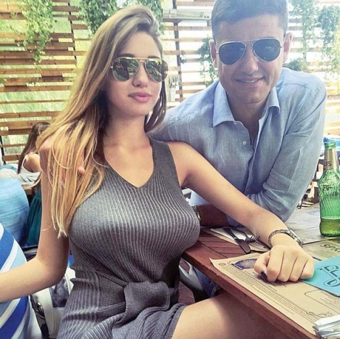 Cristian Boureanu și Laura Dincă, pe vremea când erau împreună