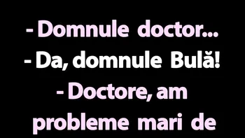 BANC | Bulă are probleme cu memoria