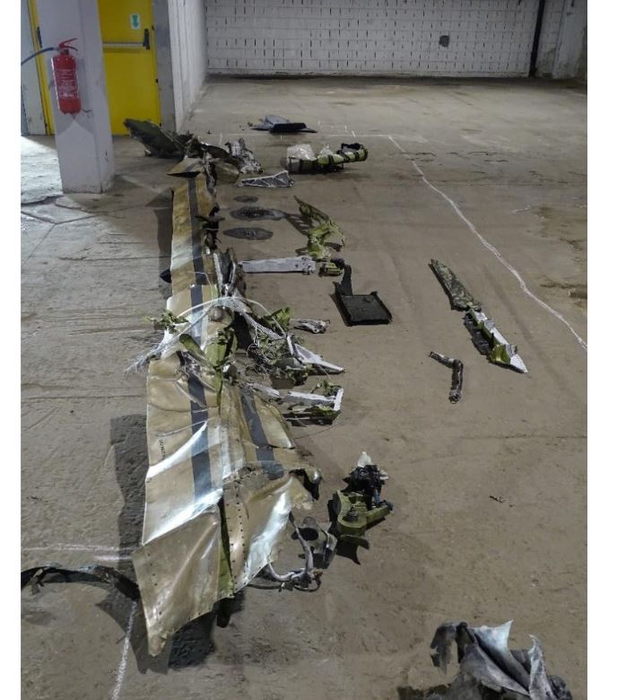Urmele dezastrului, în urma prăbușirii avionului pilotat de Dan Petrescu