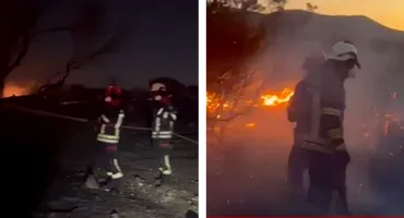 E stare de alertă în Grecia! Un nou incendiu devastator din cauza caniculei