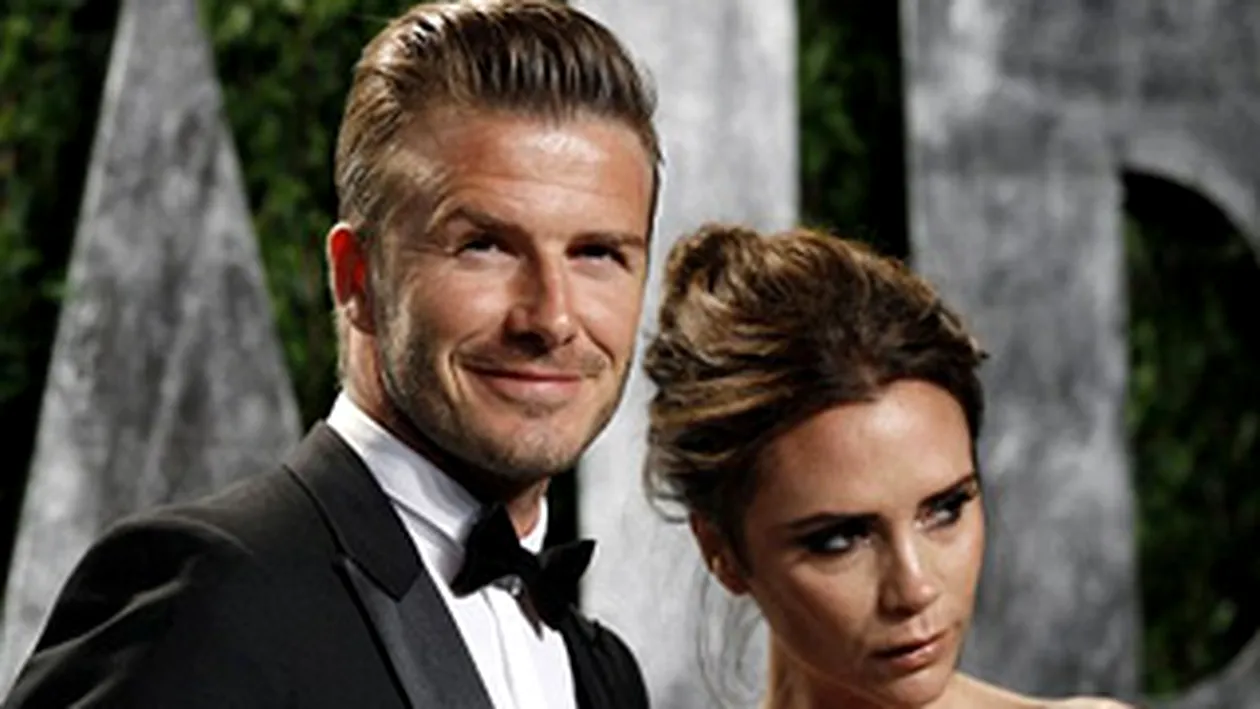 Victoria Beckham nu a fost in stare sa schiteze un zambet nici macar la Oscaruri. Vezi cum s-a comportat David!