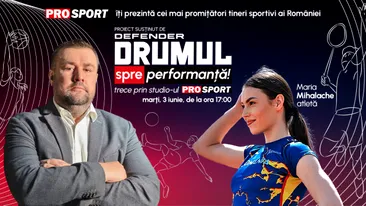 Cea mai rapidă femeie din România vine în studioul ProSport, la „Drumul spre performanță” cu Daniel Nazare! Cine este Maria Mihalache
