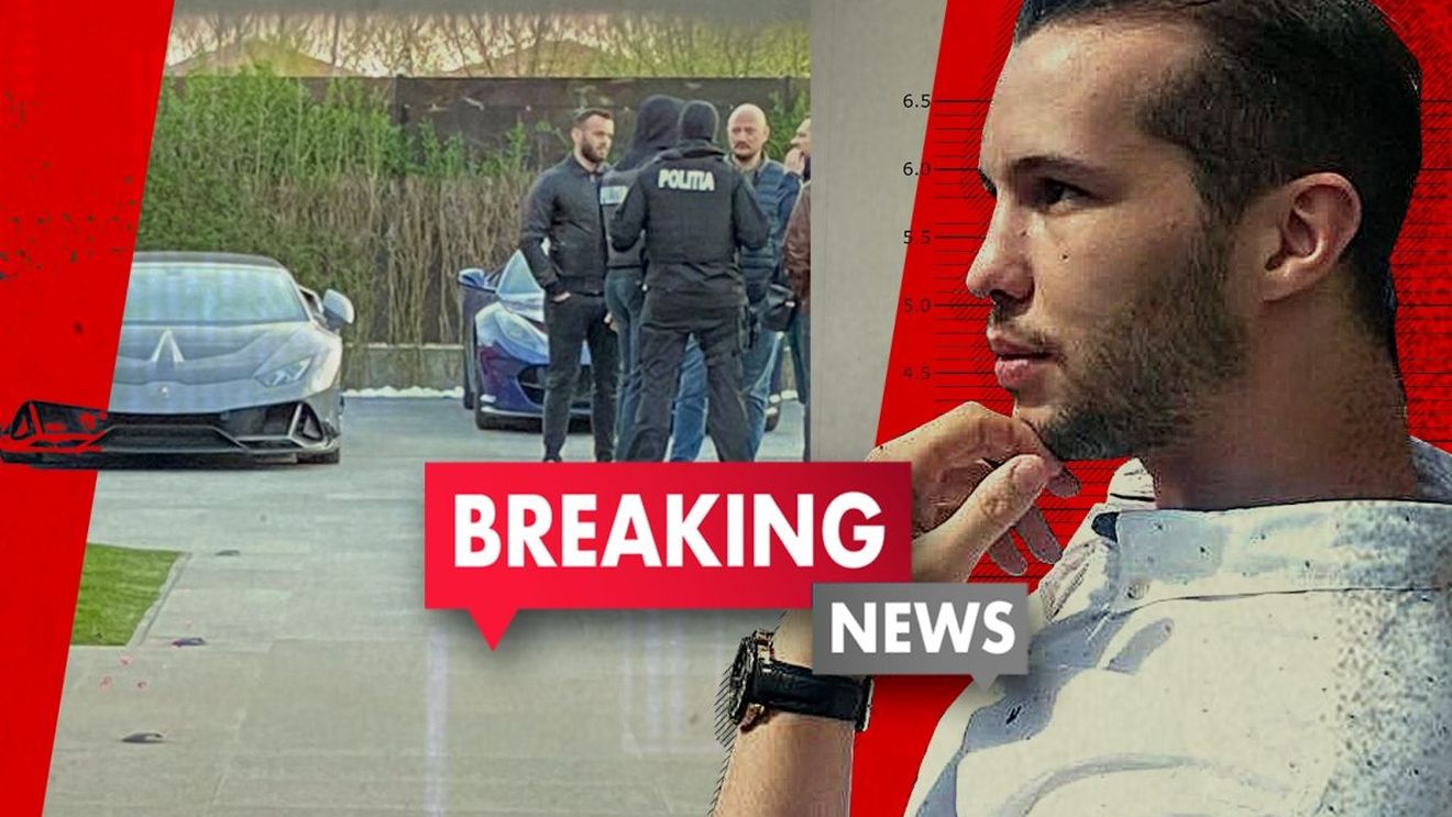Au intrat mascații peste Tristan Tate, ”fostul” Biancăi Drăgușanu! Percheziții în casa din Pipera a luptătorului și a fratelui acestuia, Cobra