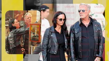 James Hetfield și proaspăta logodnică au atras toate privirile în centrul Capitalei. Solistul trupei Metallica, „lună de miere” în România