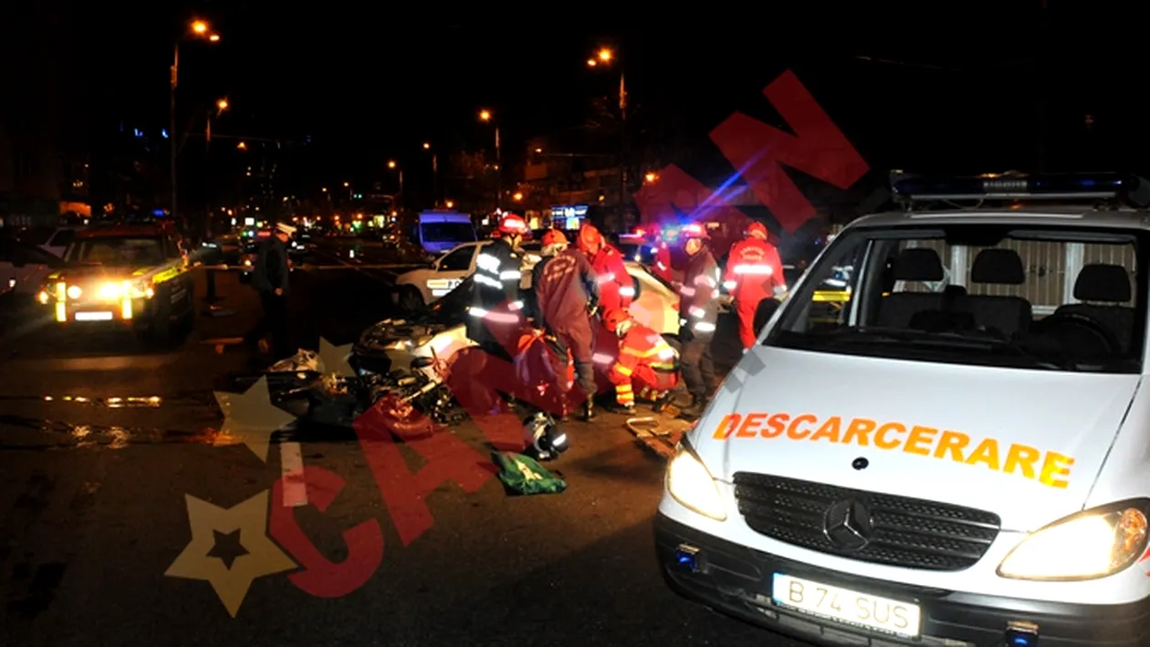 VIDEO Un motociclist a murit pe loc in urma unui accident in Capitala!