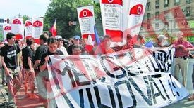 Protestatarii de la Gayfest au comemorat Mineriada