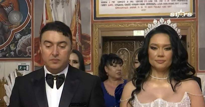 Marian Mexicanu și soția lui au avut parte de o nuntă de vis. Foto: captură Antena Stars