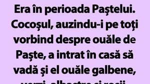 BANCUL ZILEI | Ce a făcut cocoșul în prima zi de Paște