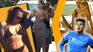 Bomba sexy a lui Florinel Coman și-a scos sutienul în benzinărie