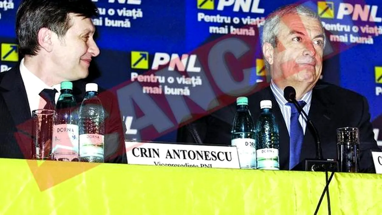 Crin Antonescu, noul presedinte al PNL