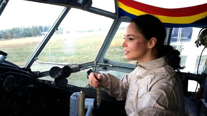 Andreea Marin în tinerețe. Foto: Facebook