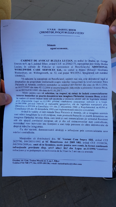Actele pe care Daniel Gheorghe le-a prezentat polițiștilor
