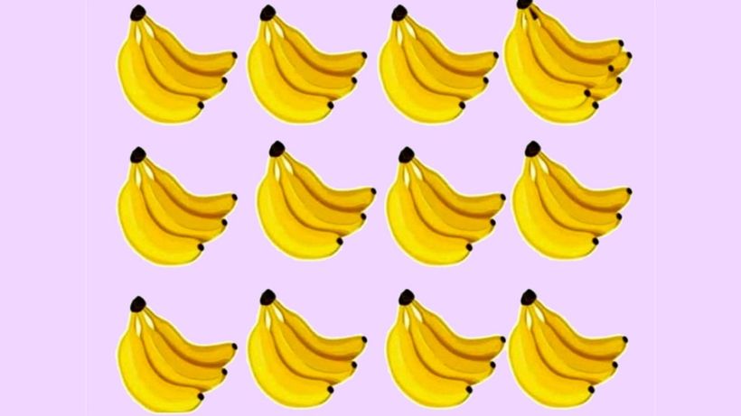 Test IQ exclusiv pentru genii | Câte banane sunt în această poză, de fapt?