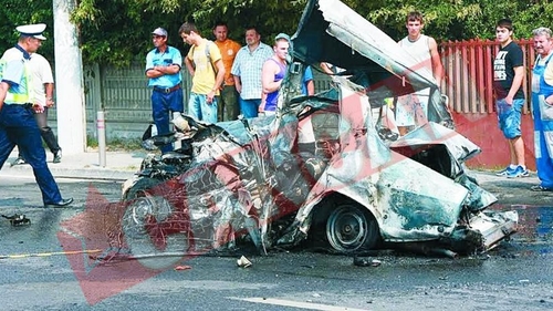 Arsi de vii pe DN1