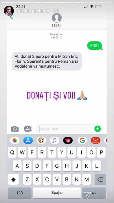 Misha, apel disperat făcut în timpul vacanței cu fostul soț, Connect-R