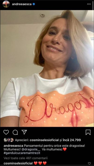 Andreea Esca, prima reacție după ce i s-a cerut demisia într-o petiție devenită virală