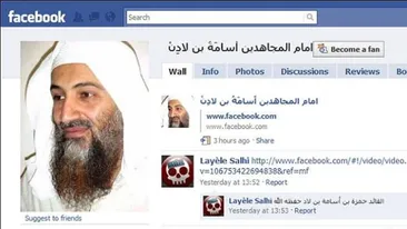 Osama bin Laden are cont pe Facebook!