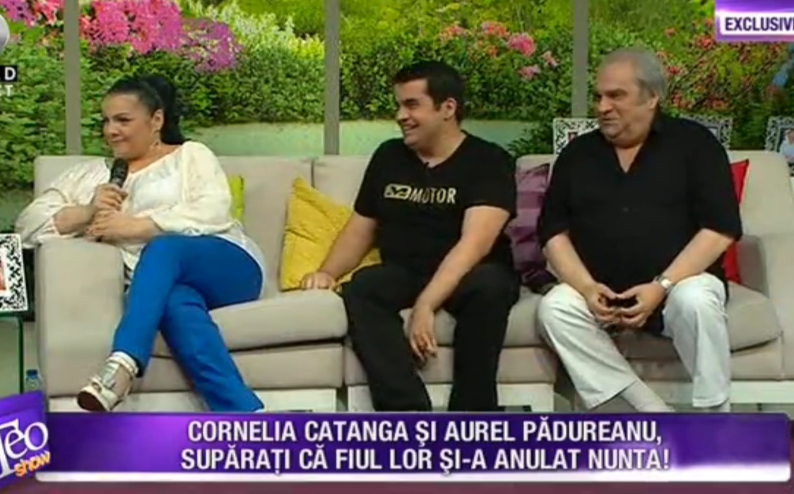 Cornelia Catanga a rămas fără locuinţă
